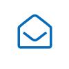An open mail icon